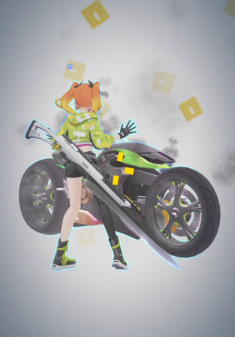 お嬢さんバイクどうしちゃったの