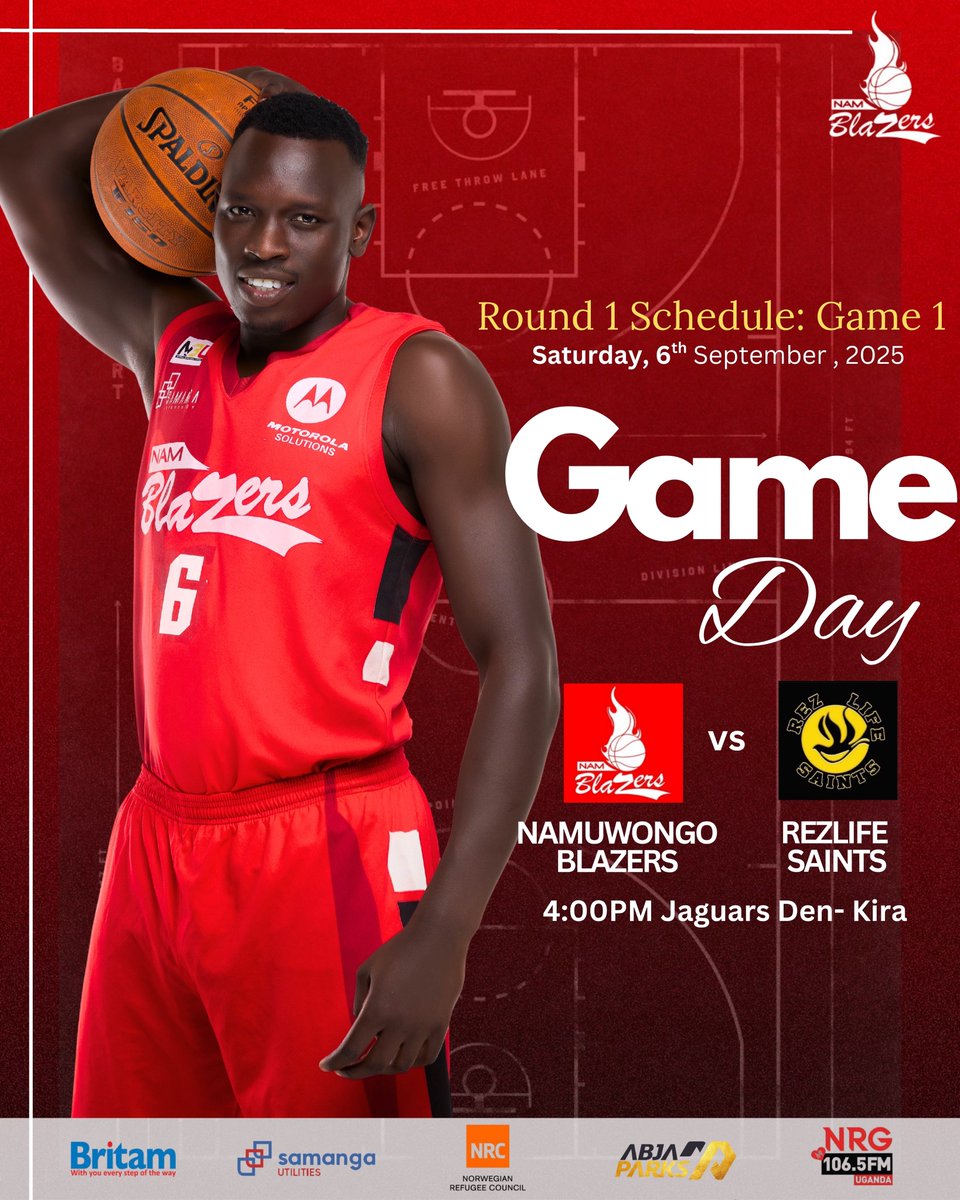 Game one. 

#BlazingUp #BlazeThePlayoffs