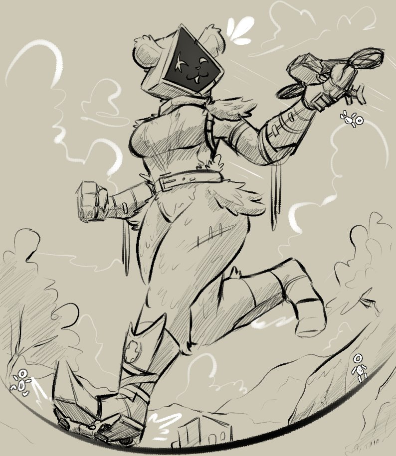 𝗛𝗮𝗵𝗮, 𝗖𝗵𝗼𝗽𝗽𝗮 𝗴𝗼𝗲𝘀 𝗯𝗿𝗿𝗿𝗿𝗿!~
Here's more giant RTL, since i had a lot of fun drawing her the last time

[#Sizetwitter #RavenTeamLeader #Fortnite]