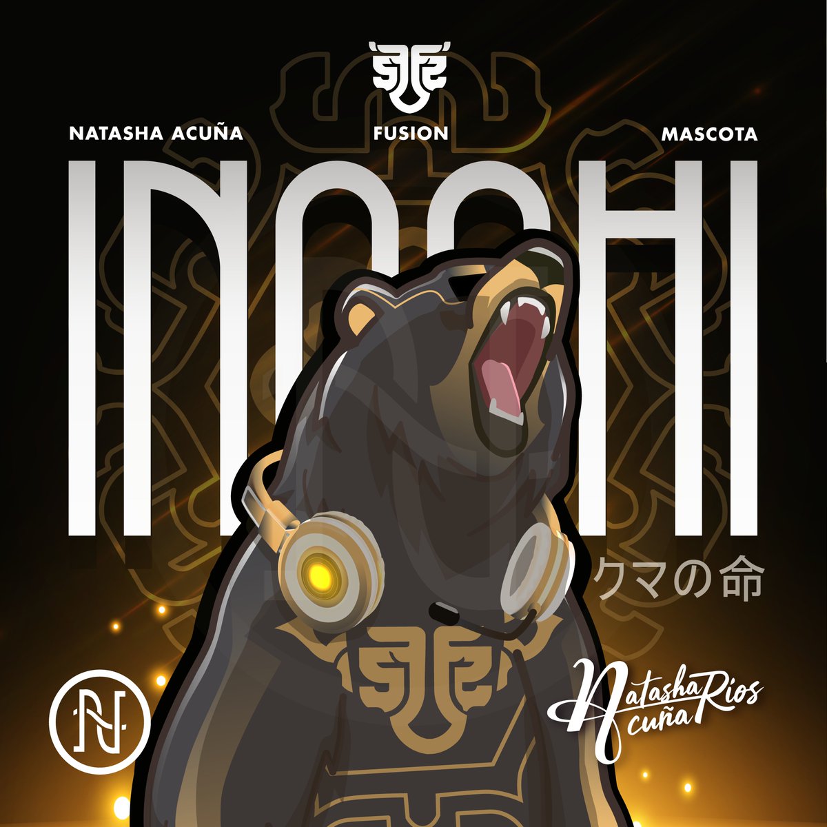 NatashaAcuna's tweet photo. Mi nombre es Natasha Acuña✨ Es un completo placer para mi, participar en esta busqueda por la imagen de la Mascota de Fusion Esports. Me divertí mucho creando a Inochi, espero les guste. Aqui les muestro el proceso😊 @fusionfsgg https://t.co/tAkFdoryI1