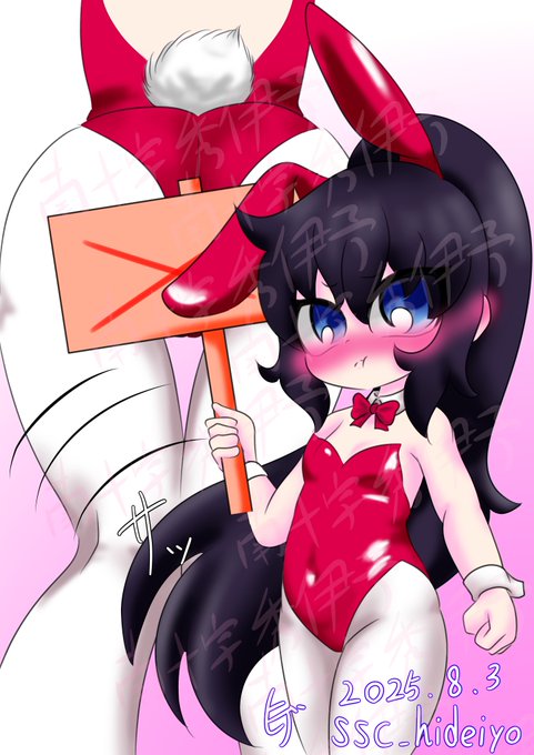 勇者ちゃんバニーはわりと恥じらい込みで描いてましたね 