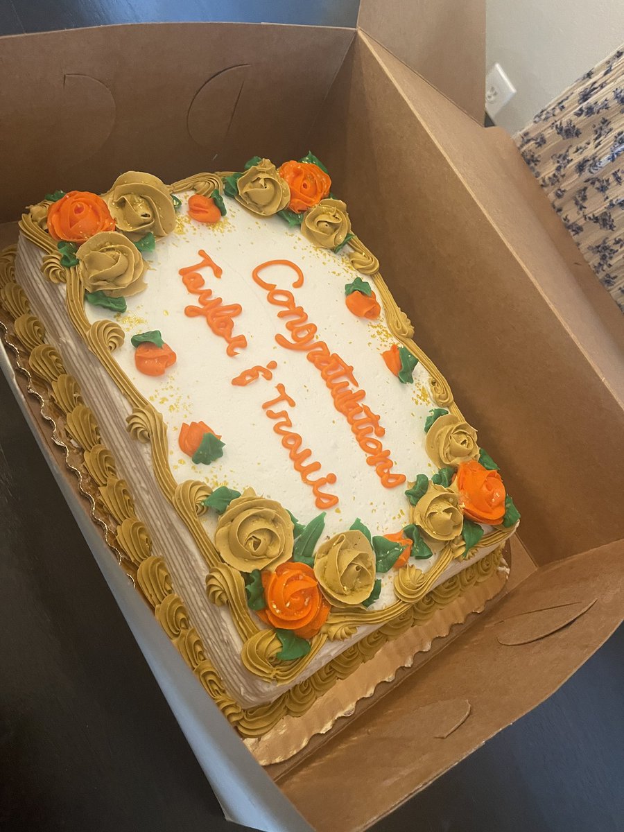 Congrats Travis and Taylor!!! 🤪