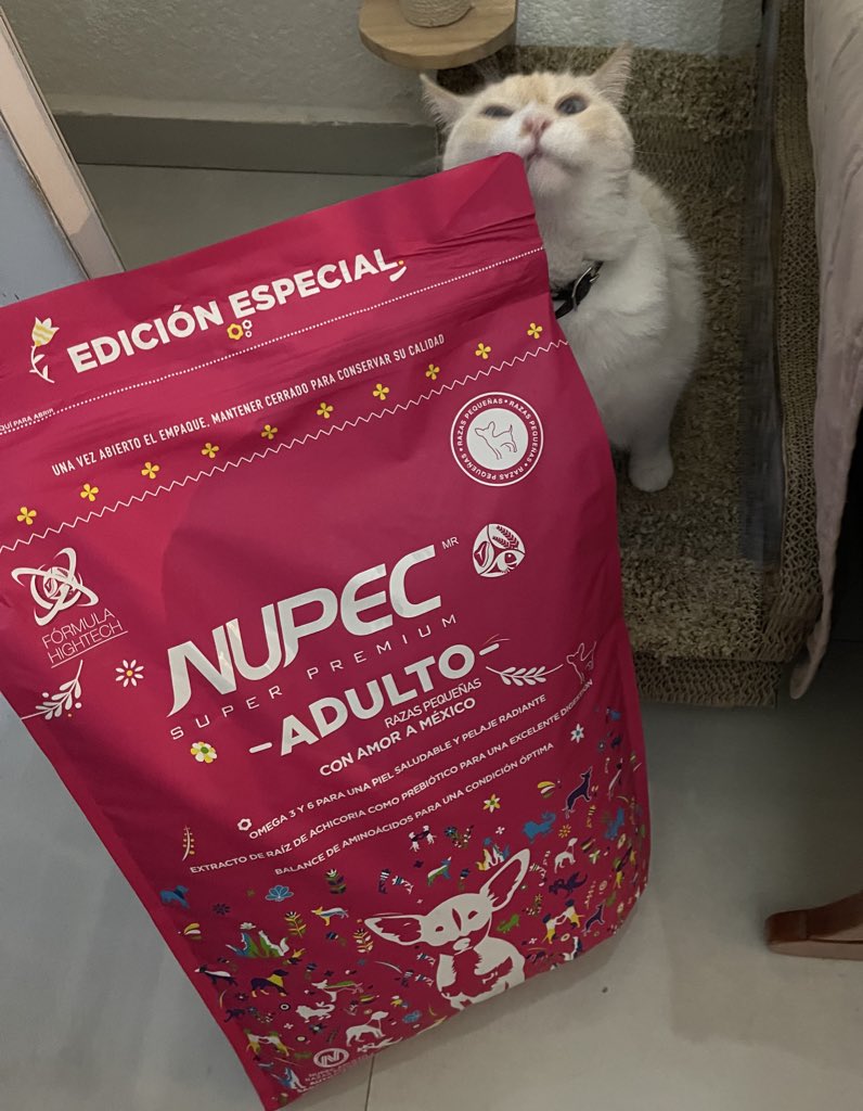 Yejaron las troqetas de mis peros!
<a href="/NupecOficial/">Nupec Super Premium</a> patrozinanos 😬