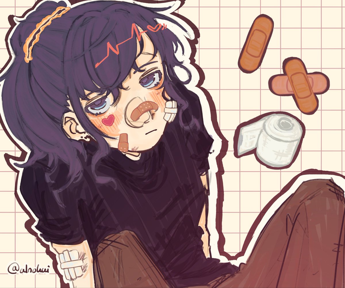 I FORGOT HER FUCKING SCRUNCHIE UGHHUVUH