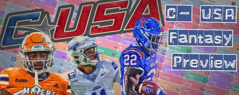 🚨 LIVE at 9PM 🚨
We’re breaking down the C-USA Preview! 🏈
Come hang out, drop your takes, and join the convo across YouTube, Twitch, &amp; X.

🔗 Watch here: youtube.com/live/mKFddYHxN…

#CollegeFootball #CFB #ConferenceUSA #CFBFantasy