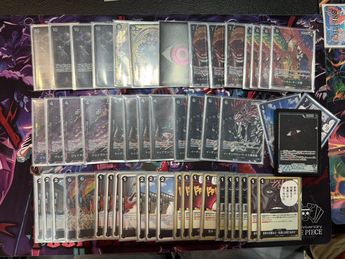 Hobby Stadium FS

R1 Mirror ❎ misplays
R2 G Uta
R3 RB Ace
R4 G Zoro
R5 PB Luffy

Maybe shira can replace sabo