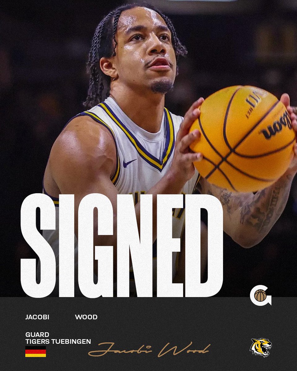 <a href="/jacobiwood_/">J Woody</a> has signed with Tigers Tuebingen for the 2025/2026 season! 🇩🇪