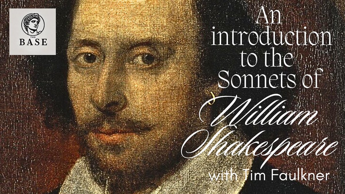 thebasecreates's tweet image. A wonderful introduction to Shakespeare’s Sonnets with Tim Faulkner. 

Over on our YouTube channel… please like, subscribe and comment. 

youtu.be/m6dfbY3QVNw?si…

#shakespeare #sonnets #technique