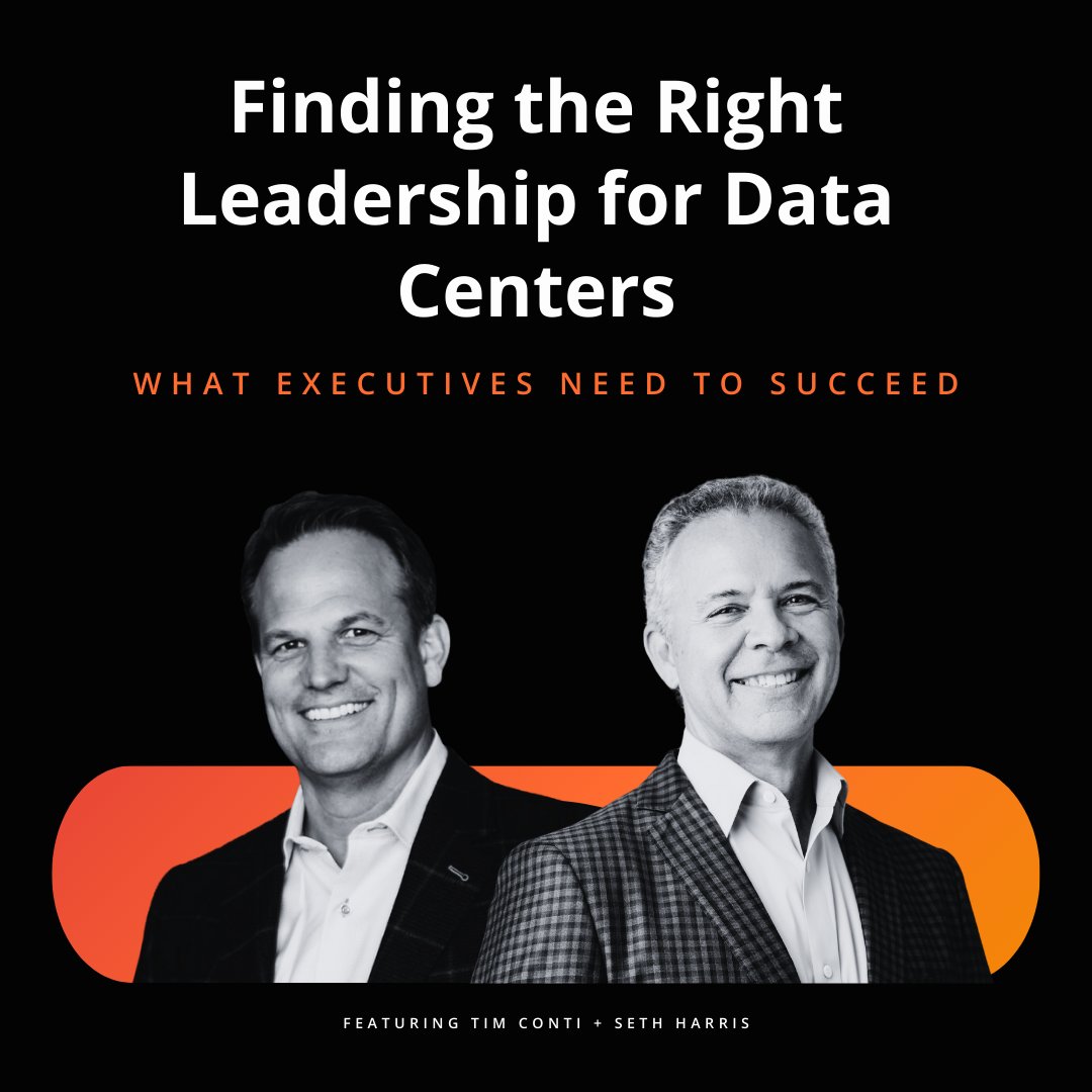 In their recent article featured in Data Center Frontier, Partners Tim Conti and Seth Harris outline the most important qualities to look for in a data center leader.

Discover deeper insights in the full article at link in bio.