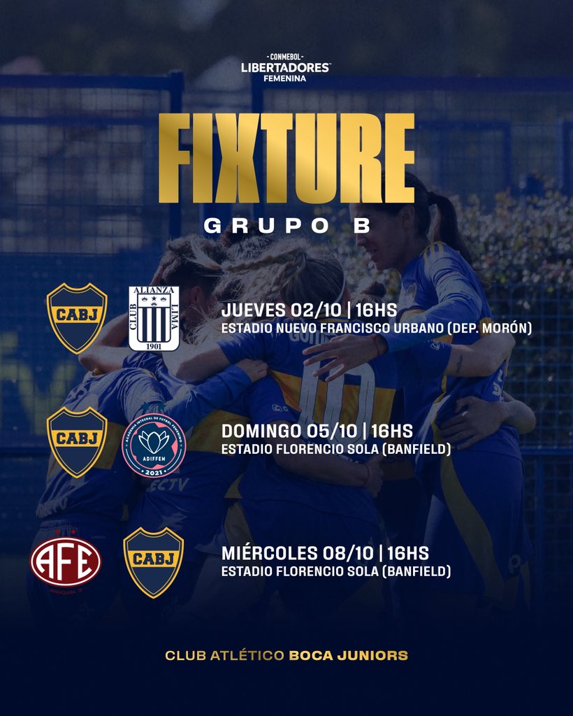 Boca Juniors Fútbol Femenino tweet media