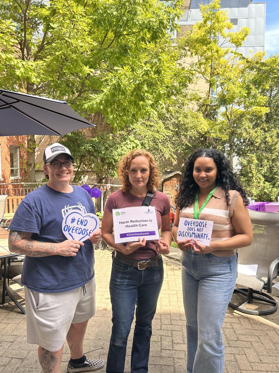 Thank you to everyone who joined us for our International Overdose Awareness Day events earlier this week.  #IOAD2025 #EndOverdose #HarmReductionisHealthCare #PQWCHC

<a href="/AlexaNGilmour/">Alexa Gilmour</a>