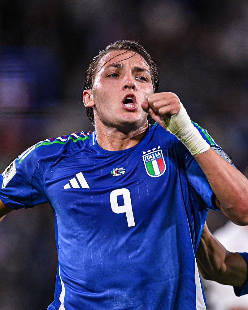 🇮🇹⚽ Mateo Retegui convirtió 2 GOLES y una ASISTENCIA en 20 minutos ante Estonia.