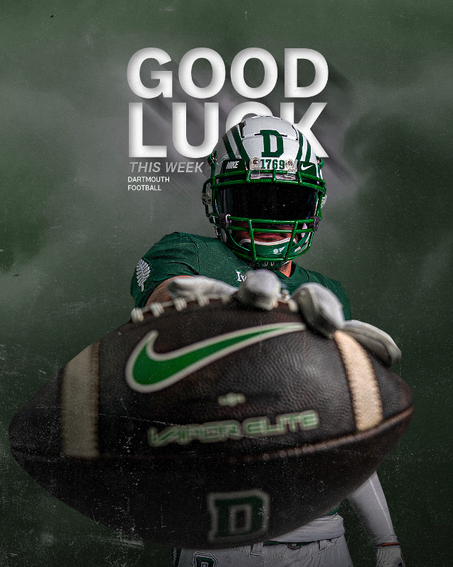 Thanks for the message <a href="/coachirishodea/">Danny O'Dea</a> ! <a href="/DartmouthFTBL/">Dartmouth Football</a>