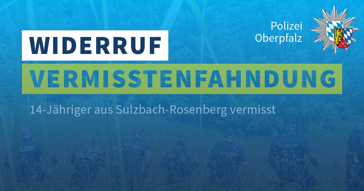 Der Junge ist unversehrt zurückgekehrt. 

Vielen Dank für eure Mithilfe!