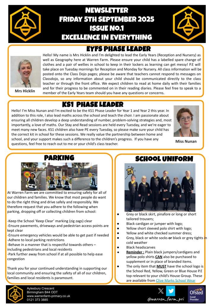 Warren Farm Primary School tweet media