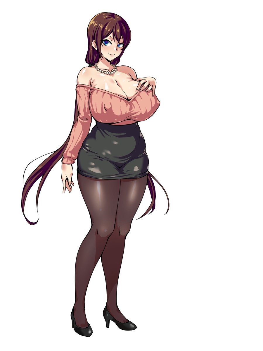 Unveiling our British milf that will be in the game! She makes her own milk tea anytime anywhere.

Wishlist our full game on Steam now and get update when it is release next year.
store.steampowered.com/app/3209850/MA…