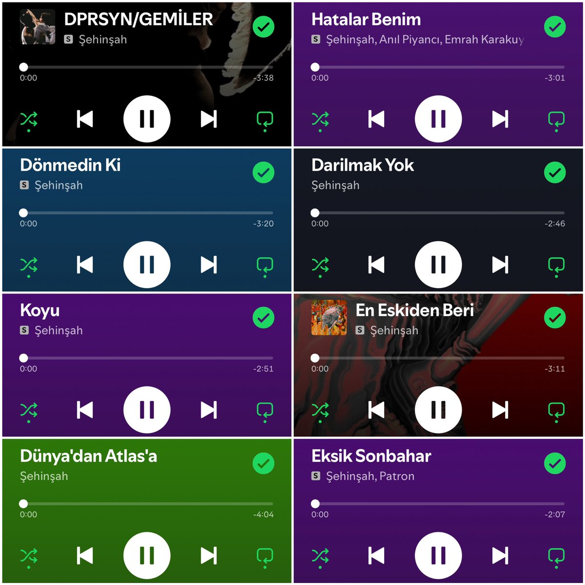 rapçilerin dinleyenleri yamulttuğu parçalar P10 | Şehinşah