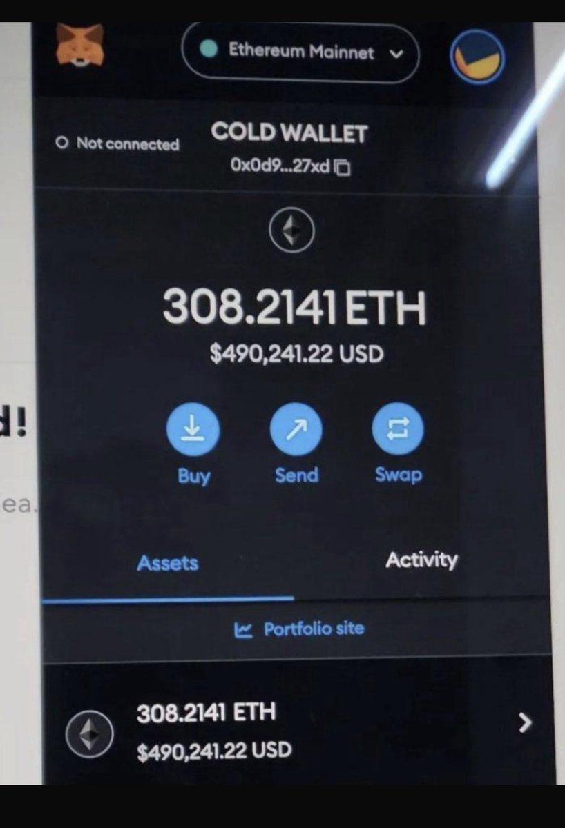 CryptoAssets0's tweet image. Drop your ETH Address 

Blessing Randomly ⏳

Must be Following ❤️