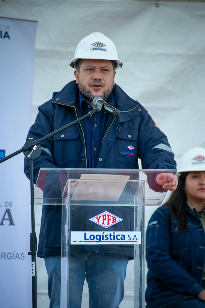 Hoy participamos en la entrega del Punto de Recepción de Dual N° 4 (DO y GE) en la Planta Senkata, en la ciudad de El Alto.

El Alto es una ciudad valiente, símbolo de dignidad y de lucha del pueblo boliviano. 🇧🇴