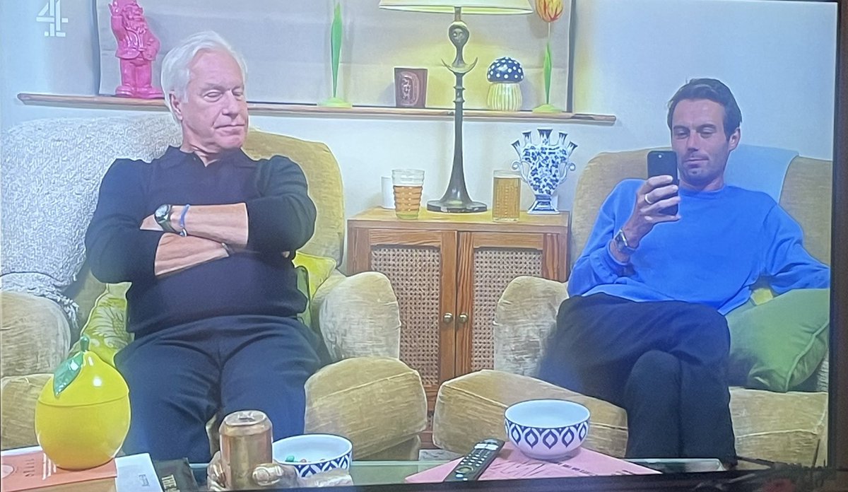 Samanth22356123's tweet image. Who else thought these 2 were father and son?!!! 😳🫤😂 #Gogglebox