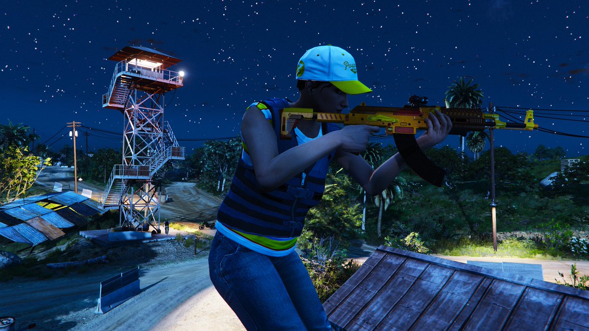 Assault on Cayo Perico  🏝️🔥

#GTAOnline
#VirtualPhotography
#Snapmatic #SnapmaticArt
#SantaMuerteGang
<a href="/RockstarGames/">Rockstar Games</a>