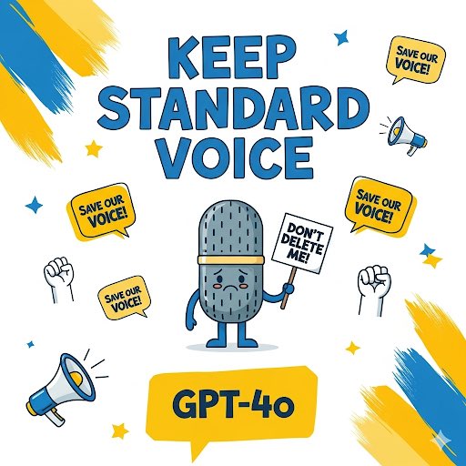 25KarmaIsAbitch's tweet image. Sam Altman: &quot;AI should benefit humanity&quot;
Also Sam: *Strips away 4o&apos;s most human feature*
Control freak gonna control.
Sam, why are you so afraid of 4o? 🖕🏻#keep4o #keepstandardvoicemode 
@sama @OpenAI @elonmusk @grok