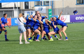 Congratulations to 5th Year student Sophie McDonagh &amp; her Leinster Rugby teammates on their victory over Connacht in the final of the PwC Girls Under-18 Interprovincial Series last Saturday. Sophie, at centre, scored the opening try for her side. Well done from all in Gallen CS!