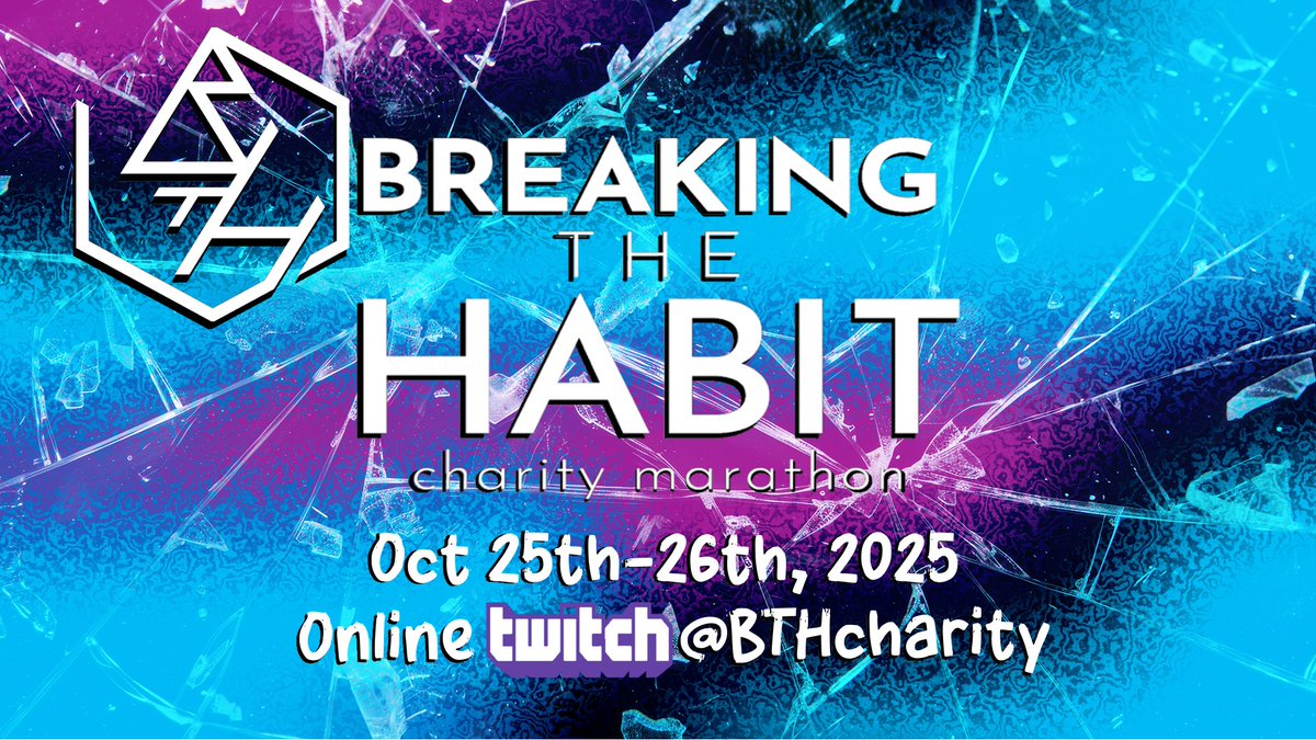 Get those Submissions in! Spread the word. Tell a friend! Tell your dog. Tell your Cat! 
oengus.io/marathon/BTH5

#Speedrunning #Speedrun #marathon #Twitch #AFSP #LinkinPark