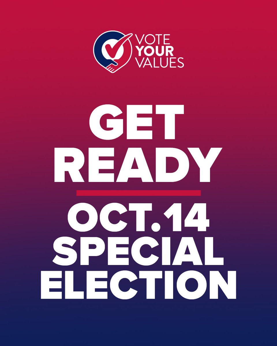 The special election on Tuesday, Oct. 14, will feature 11 propositions on the ballot, including a $2.7 billion General Obligation (GO) bond program.

Voter registration deadline is Sept. 19.
Absentee ballot request deadline is Sept. 29.

Get ready: bit.ly/3YzdEit