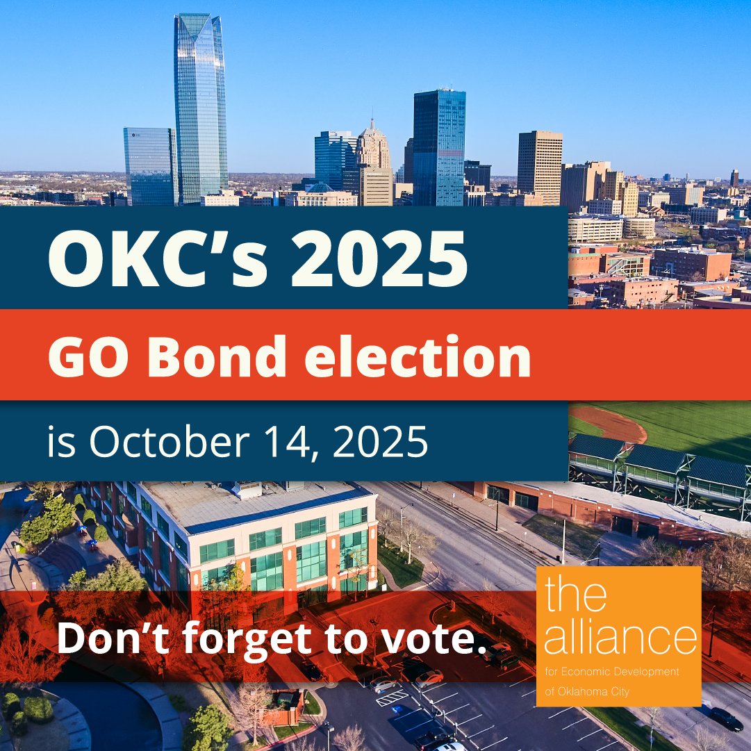 The vote on the 2025 GO bond program is just over a month away. Educate yourself on the city’s necessary infrastructure investments and proposed projects included in the vote.

Vision OKC created a map of the proposed projects:
vision.okc.gov/go-bond-2025