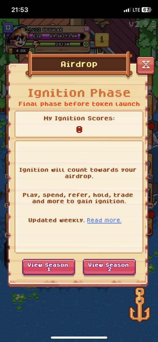 Web3LenaX's tweet image. I’m still stuck at zero🥹

What am I not doing right? I’ve been gaming though and I have to get to level 30 to unlock my Diving.

Wish me luck guys😩
@FishingFrenzyCo 

#Ronin #BetaNetwork #fishing #fish_frenzy #GameFi