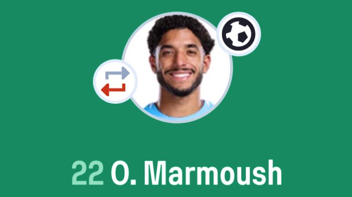 💥 Man City effect tonight:
🧤 Donnarumma with a clean sheet 🇮🇹
⚽ Akanji scores 🇨🇭
⚽ Marmoush scores 🇪🇬