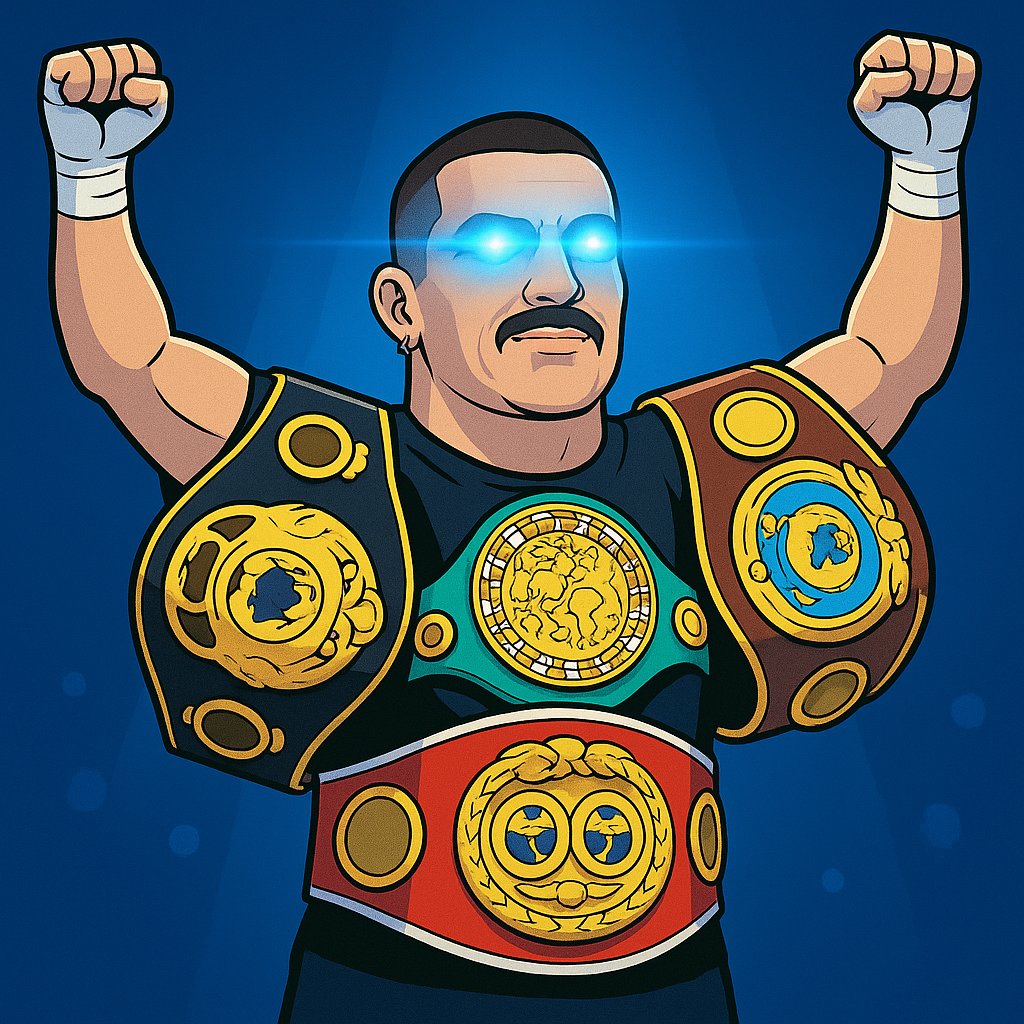 Strong hands hold belts
Paper hands lose them

$USYK