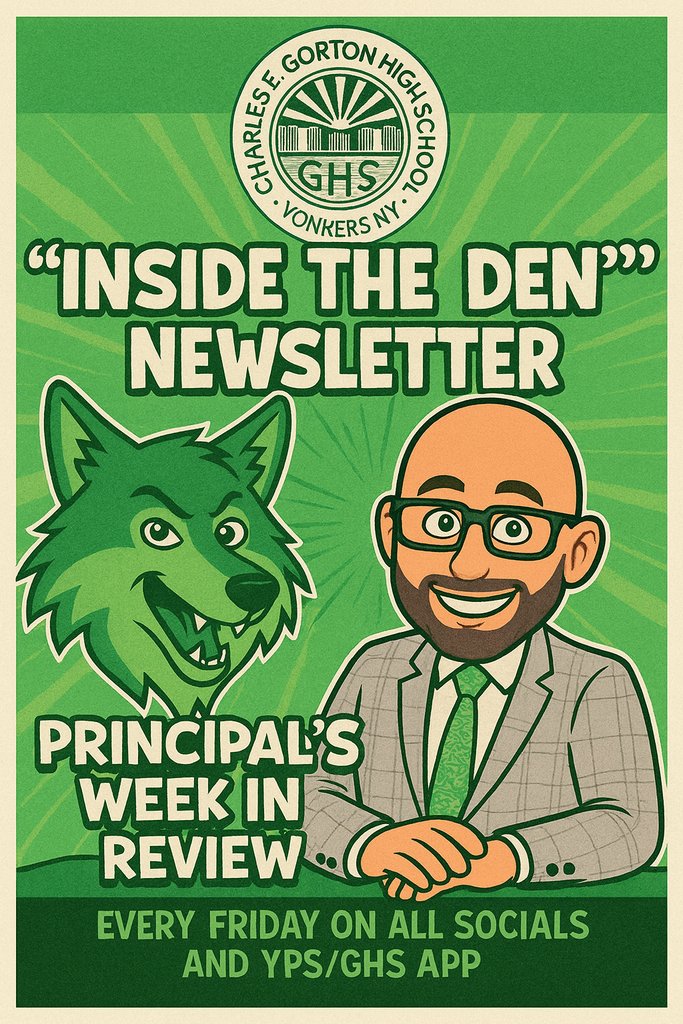 GHS Families, click links for weekly communication 
Week in Review: tinyurl.com/3wj7cyjt 
Newsletter: tinyurl.com/3k7etvwv