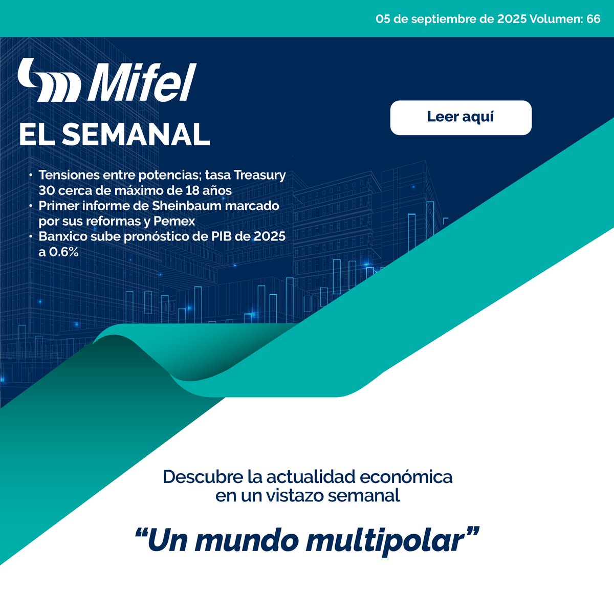 Conoce nuestros principales comentarios económicos aquí 👉🏻 link.mifel.com.mx/fly