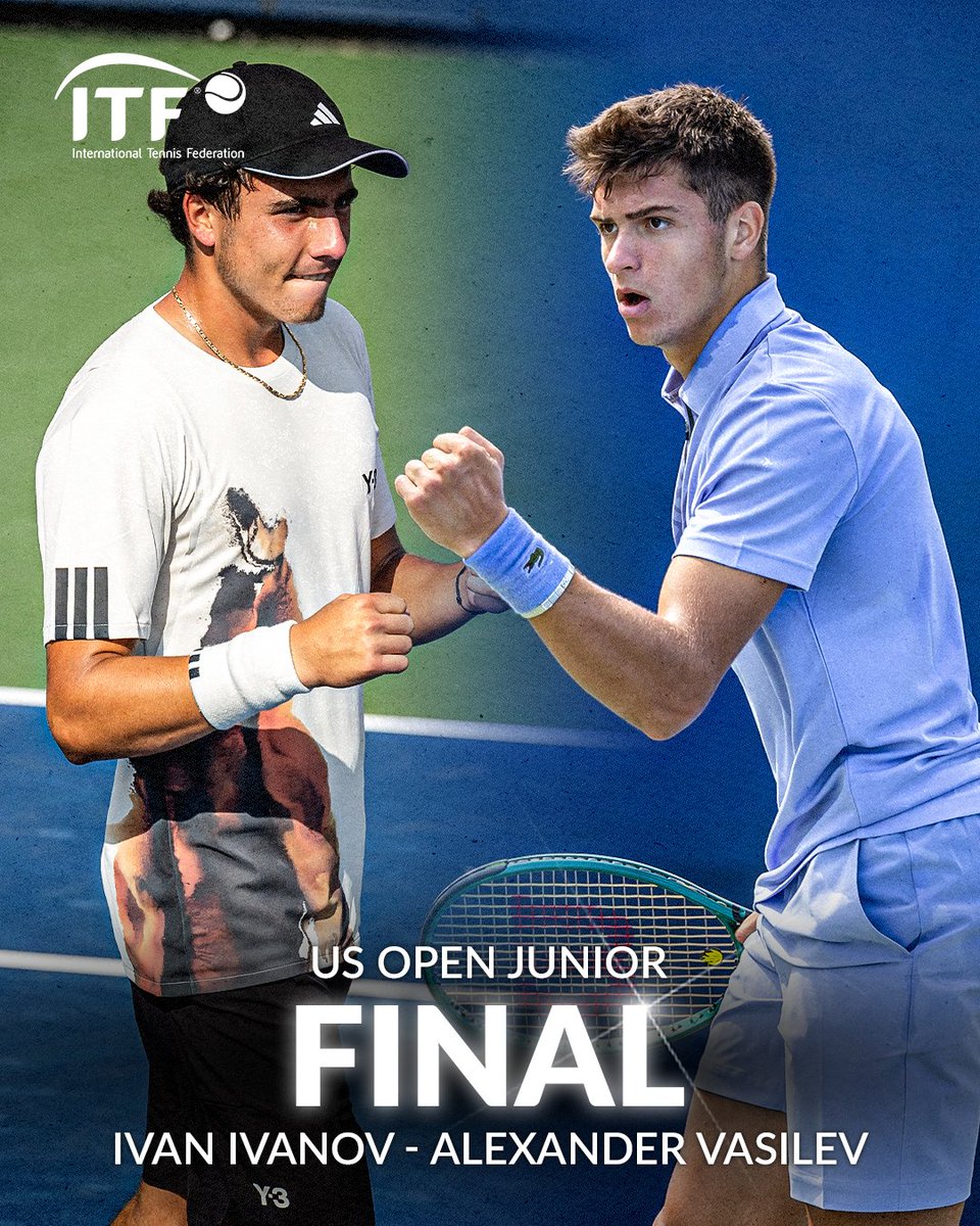 US Open Junior Boys' Final 👀

Current Wimbledon boys' champion Ivan Ivanov will face off against Alexander Vasilev who has reached his first Grand Slam final 💪
