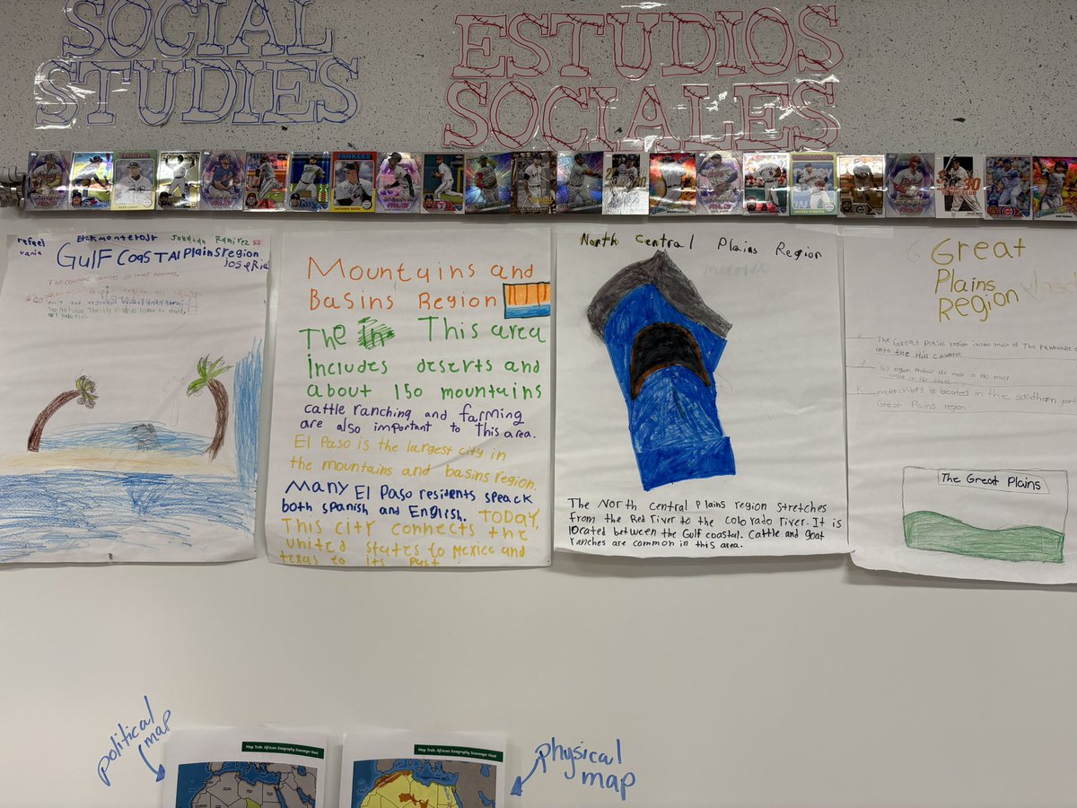 Cristina Perez MEd (@perez_cristina2) on Twitter photo Student made anchor charts from our Texas Regions Jigsaw Activity! #aldinestory <a href="/drgoffney/">Dr. LaTonya M. Goffney</a> Student made anchor charts from our Texas Regions Jigsaw Activity! #aldinestory <a href="/drgoffney/">Dr. LaTonya M. Goffney</a>