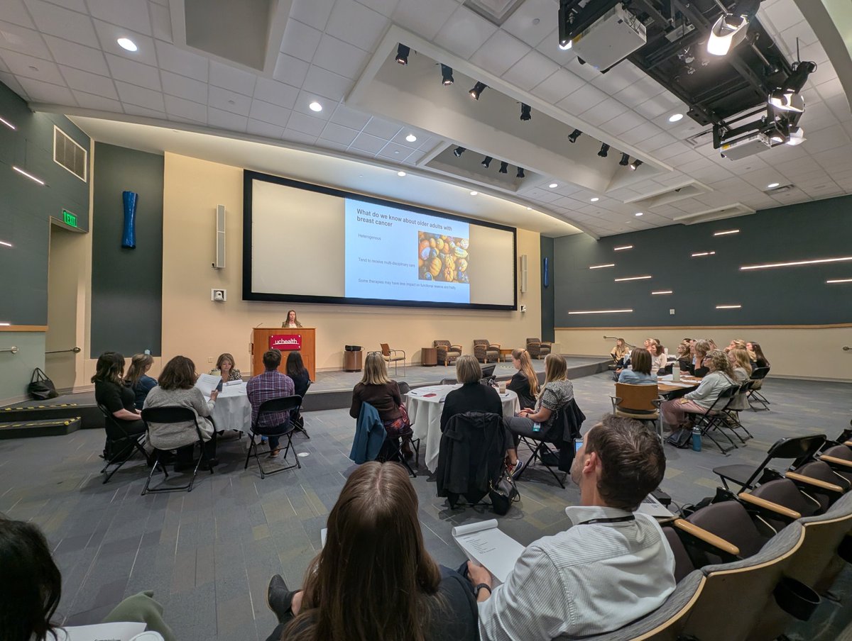 EnriqueSoto8's tweet image. We had a highly successful Geriatric Oncology workshop today at the @uchealth @CUAnschutz Breast Cancer Symposium!
We are moving towards the implementation of #gerionc across Colorado!!!