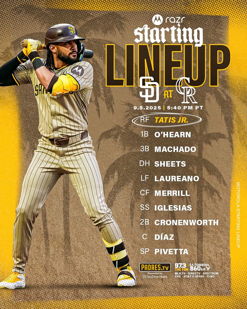 Friday night lineup.