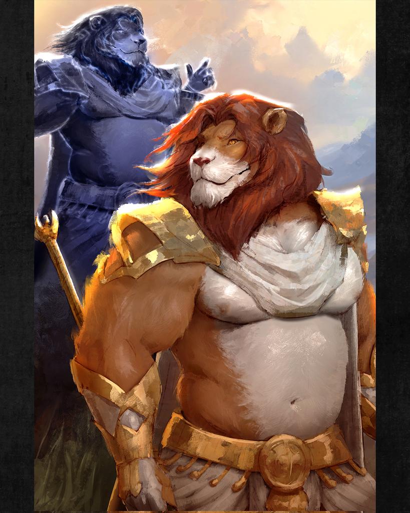 dannotc_art's tweet photo. ✦ With his spirit Form ✦ 
Commission for Jesse Takacs

✨ #commissionsopen
📩 DM me if you'd like to bring your character to life.
🎨 Portfolio: https://t.co/ZDvdQge4TM

#lion #spirit #portrait #conceptart #dnd #digitalart #fantasy #commissionartist https://t.co/64KDQOSXua