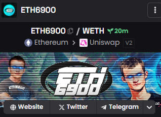 eth6900_coin's tweet photo. $ETH6900 has just been updated on Dexscreener !!!

https://t.co/DIR0BEQxtL https://t.co/mOK09OPFxr