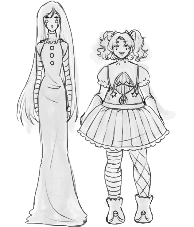 we_rotate's tweet image. Drew puppet + redesigned cb  :D

(8&apos;2 and 7&apos;2 for those curious..)

#werotate #fnaf #puppetfnaf #circusbaby #elizabethafton #charlieemily