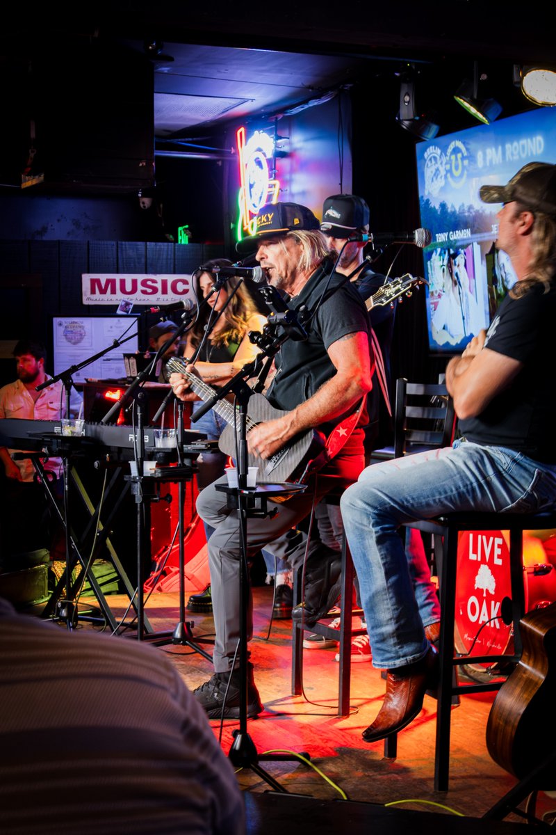 What an incredible collab this week at Live Oak with our friends from Lucky Money Live &amp; Reelin Hooks. 🎶

It is truly an honor to spotlight the live music, authentic stories, and songwriters that define the spirit of Nashville!