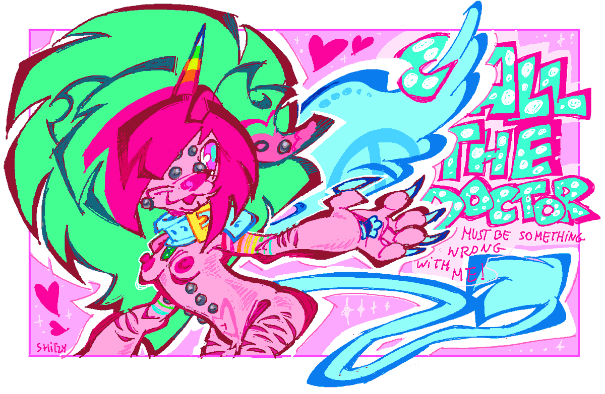 rekinlyk's tweet photo. my part of an art trade with @ChemicalPupp YAY! https://t.co/59WJECV3ll