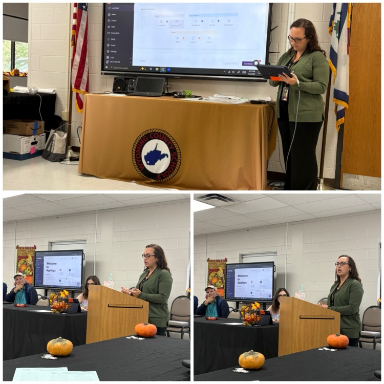 LeAnn Biggs led principals and technology contacts through hands-on training in Apptegy, school websites, and the new internal gradebook—equipping leaders with tools to strengthen communication and support student success.

#ShowcaseWyCoSchools
#LoveMyWVSchools