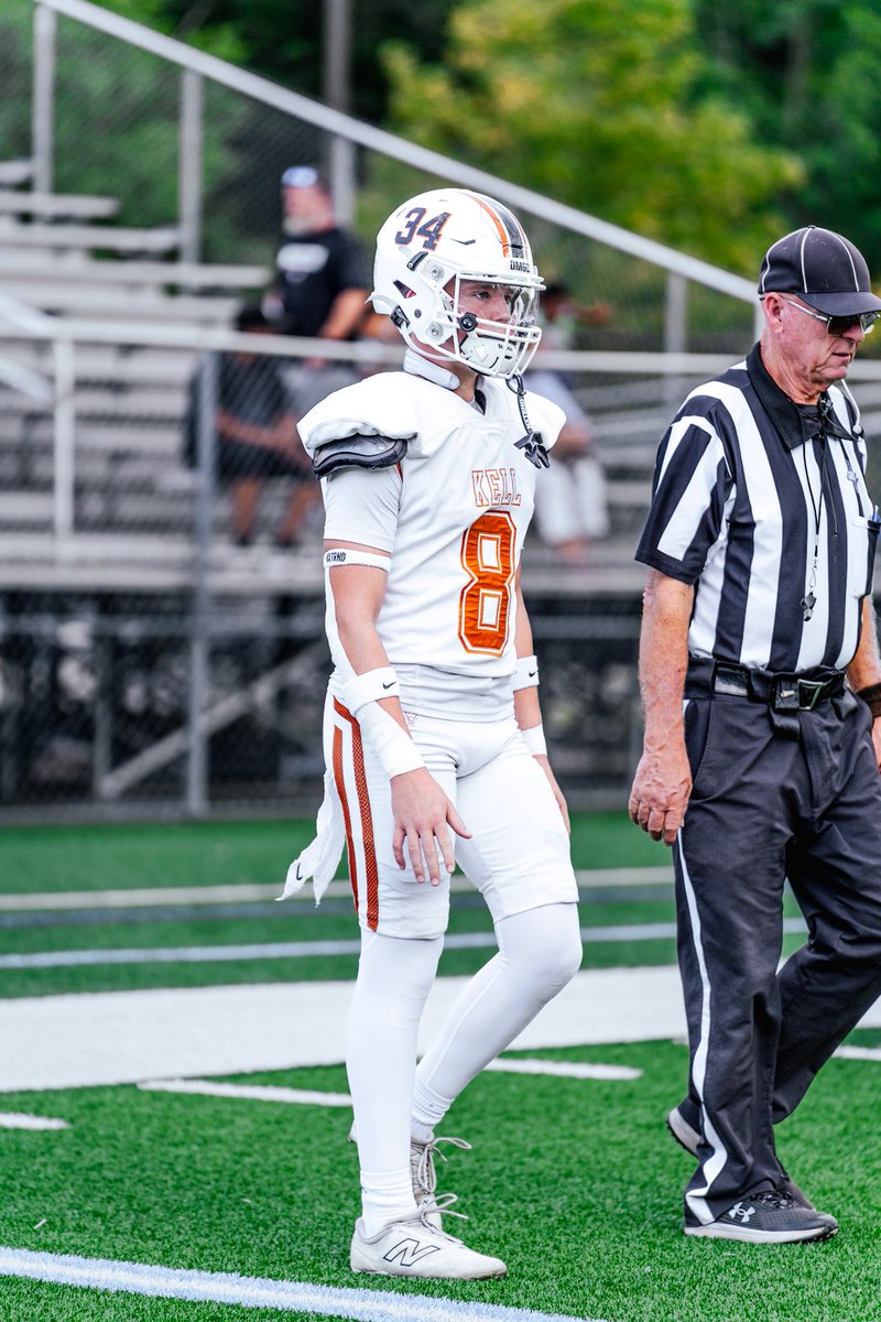 FraserSperling's tweet photo. Another great JV game we are now 3-0 on the season winning this game 44-0 ! I finished with 15+ tackles, 2 sacks, 2 rushes, 40 yards, and a blocked punt. @Kell_Football @KellHSRecruits @Coach_May82 @cferdinand_21 @CoachCodiVick https://t.co/MmPTgH6jLh