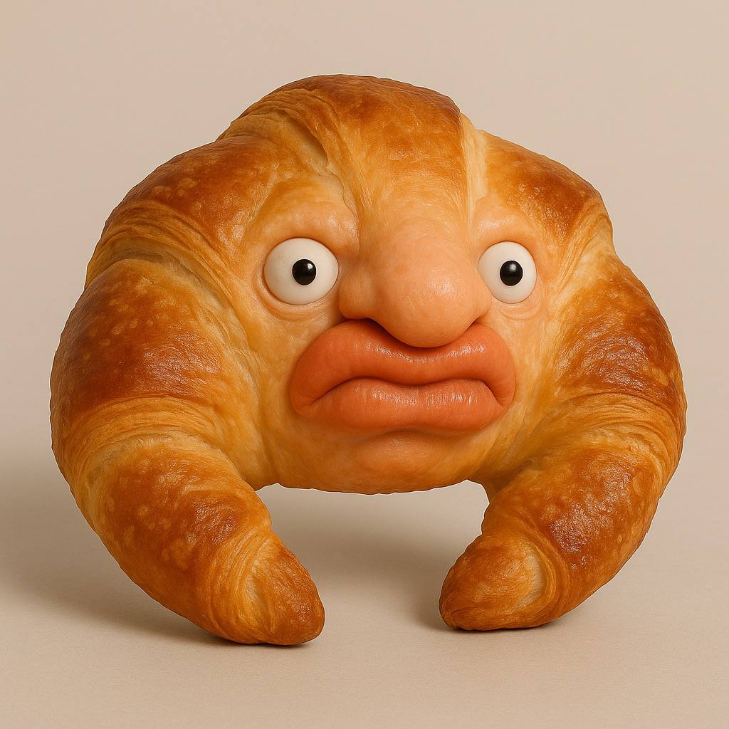 itsreterd's tweet photo. fuck it, 

croissant mode. https://t.co/ycD2StTFLD