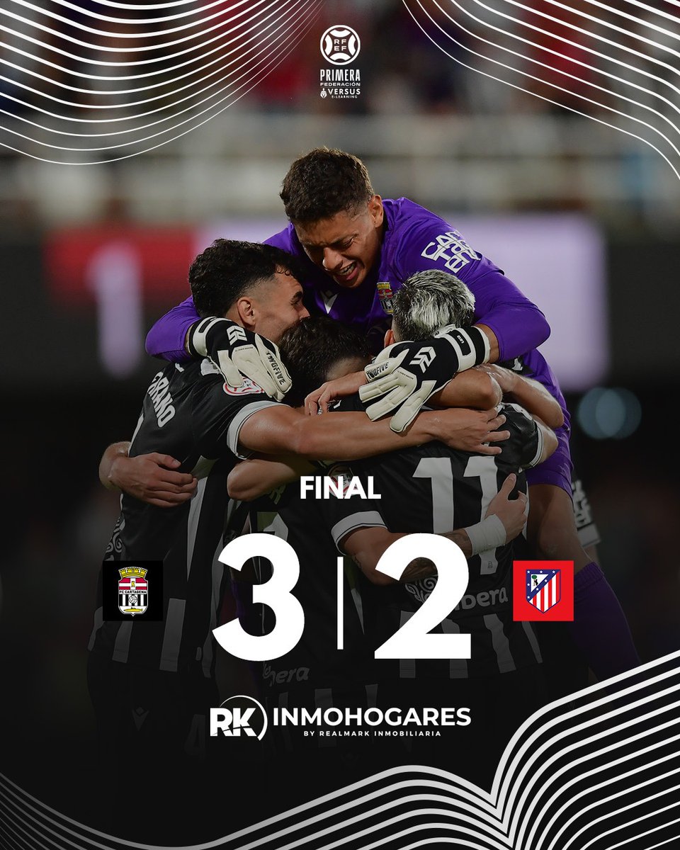 FINAL | 3-2 |
🆚 <a href="/AtletiAcademia/">Atleti Academia</a>
⚽️ Larrea, Luismi y Kevin
#CartagenaAtléticoMadrileño