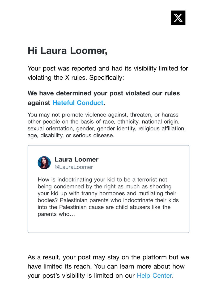 Hi <a href="/elonmusk/">Elon Musk</a> 

I think you still have Woke Leftists working at X pushing the tranny agenda. 

I know how much you care about this issue since you have said the WOKE TRANNY VIRUS killed your son. 

That must be very hard to deal with, and my heart goes out to you. 

Why is my