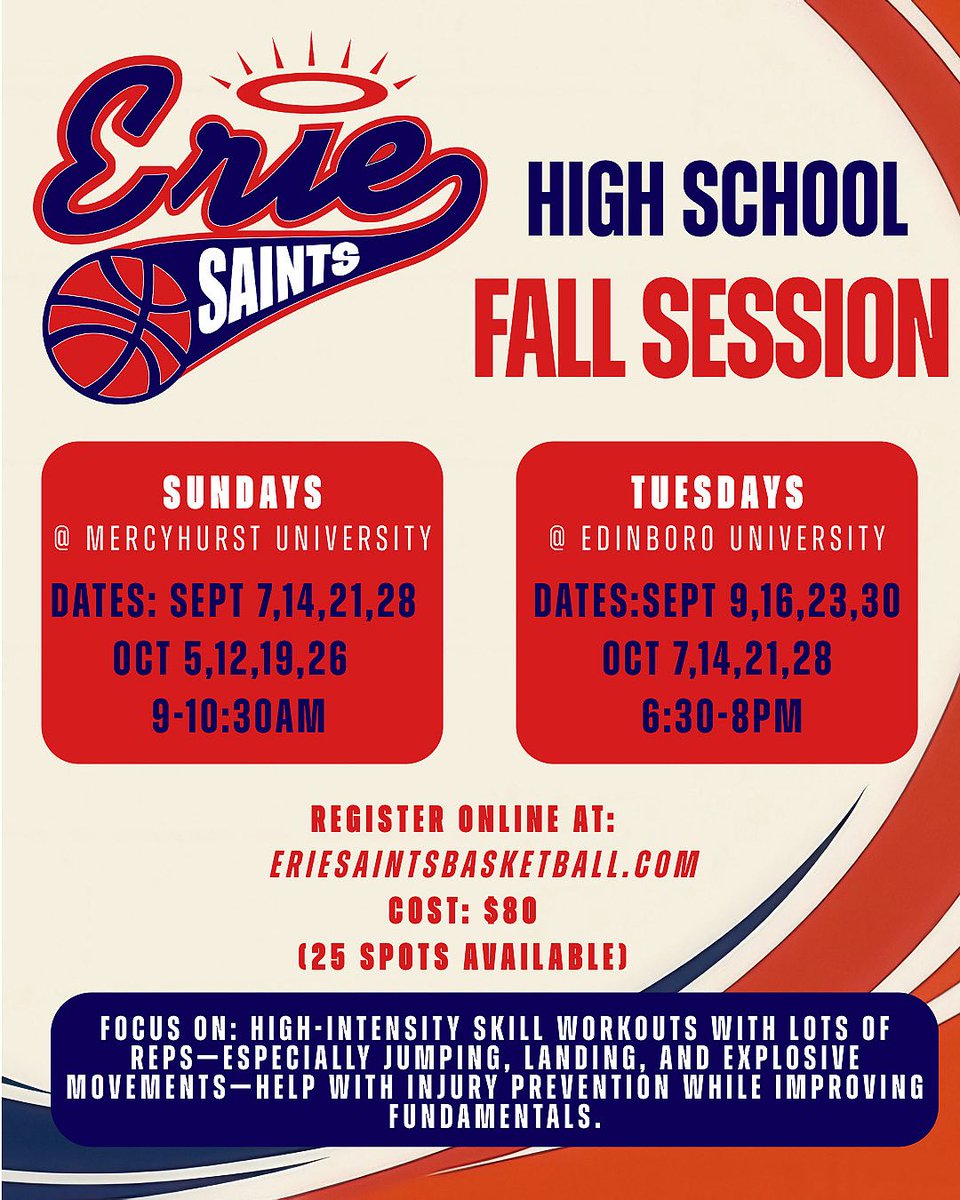 Erie Saints Basketball tweet media